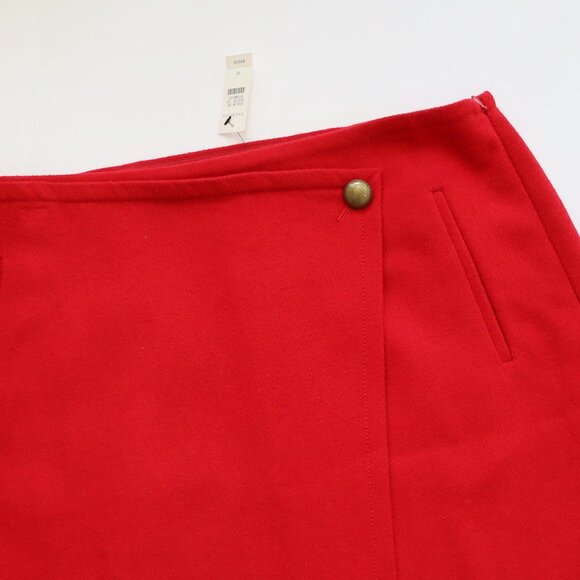 TALBOTS Size 12 Red Skirt NWT - Picture 2 of 6